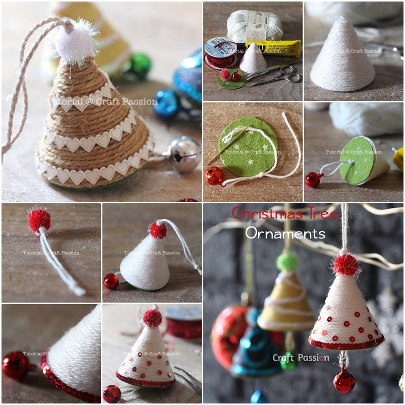 Best ideas about Christmas Tree Ornament DIY
. Save or Pin 30 Wonderful DIY Felt Ornaments For Christmas Now.