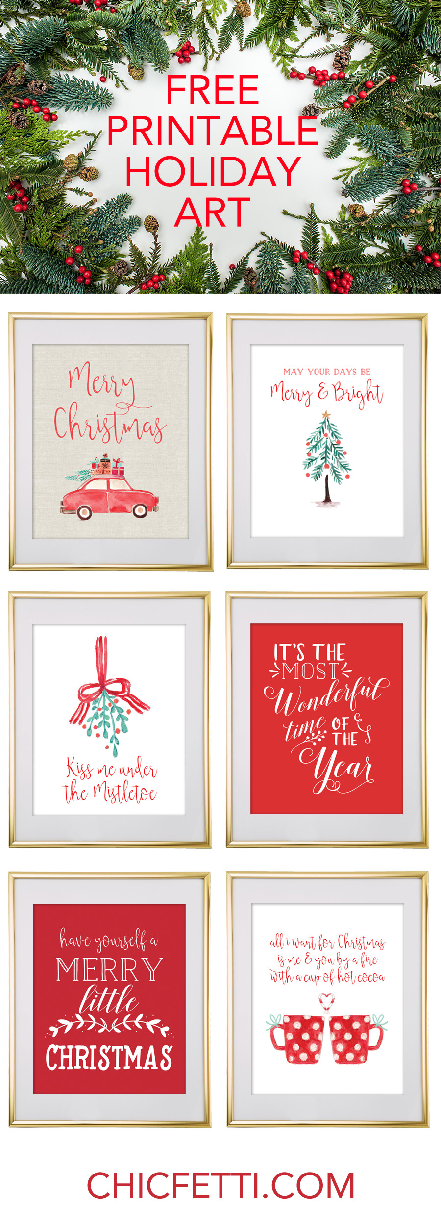 Best ideas about Christmas Wall Art
. Save or Pin Christmas Free Printable Wall Art Download Free Now.