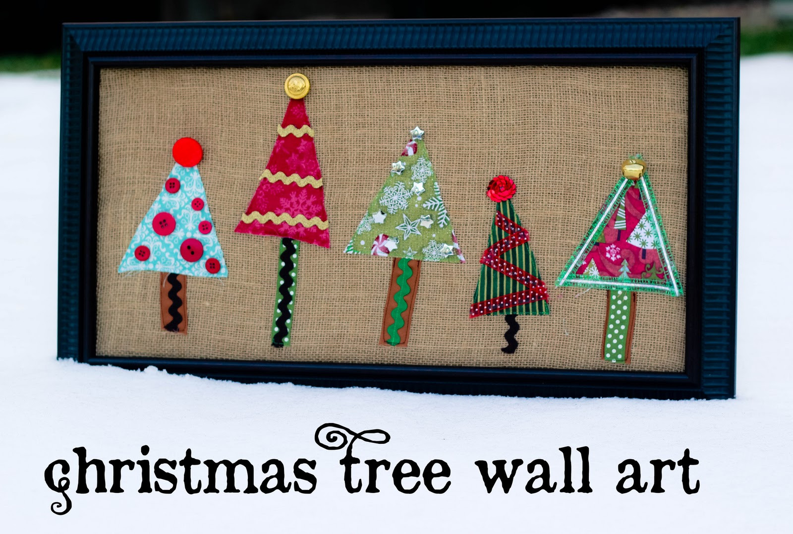 Best ideas about Christmas Wall Art
. Save or Pin Christmas Tree Wall Art Swell Noel 34 Positively Now.