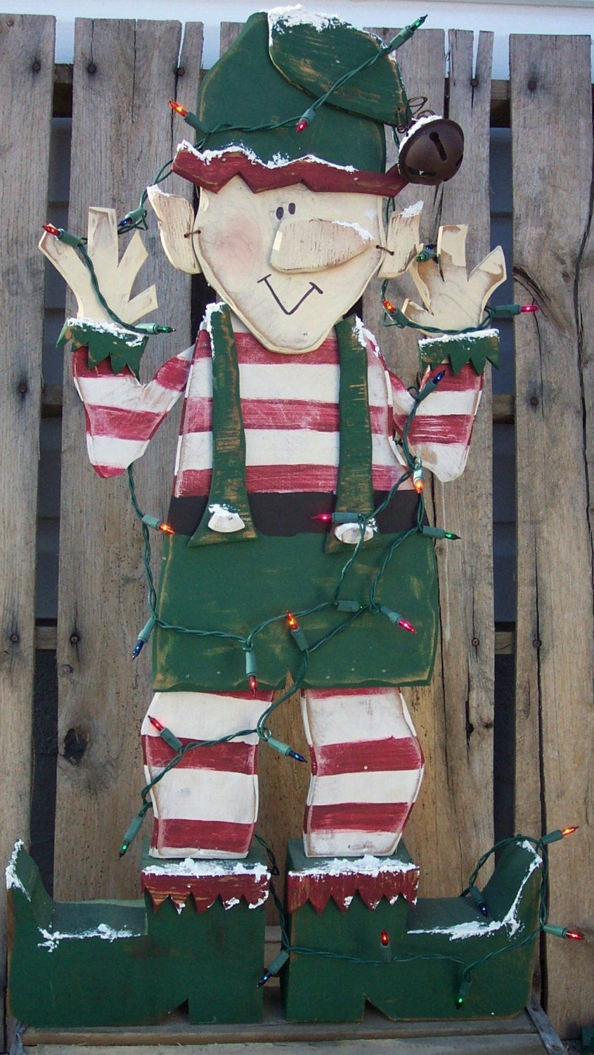 Best ideas about Christmas Wood Craft Projects
. Save or Pin Santa s Christmas Elf Wood Craft Pattern for Winter Now.