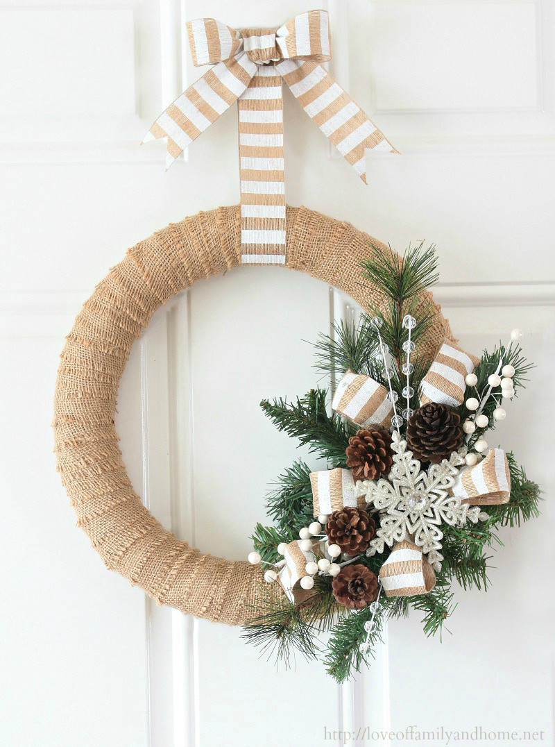 Best ideas about Christmas Wreath DIY
. Save or Pin 12 Modern Wreaths To Make This Christmas Now.