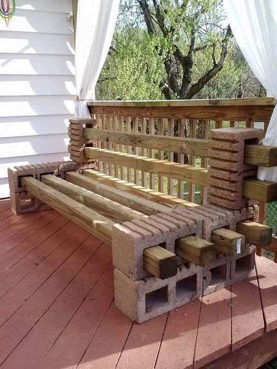 Best ideas about Cinder Block Benches DIY
. Save or Pin How to Make a Bench from Cinder Blocks 10 Amazing Ideas Now.