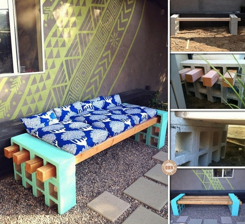 Best ideas about Cinder Block Benches DIY
. Save or Pin DIY Cinder Block Outdoor Bench Now.