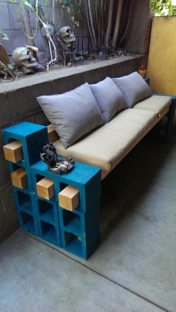 Best ideas about Cinder Block Benches DIY
. Save or Pin DIY Cinder Block Outdoor Bench – The Owner Builder Network Now.