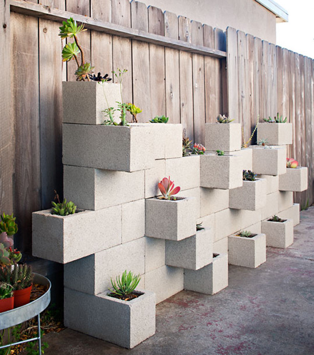 Best ideas about Cinder Block Planter Wall
. Save or Pin Cinderfella s Vertical Garden Planter Urban Gardens Now.