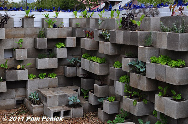 Best ideas about Cinder Block Planter Wall
. Save or Pin 15 Unusual Ve able Garden Ideas Now.