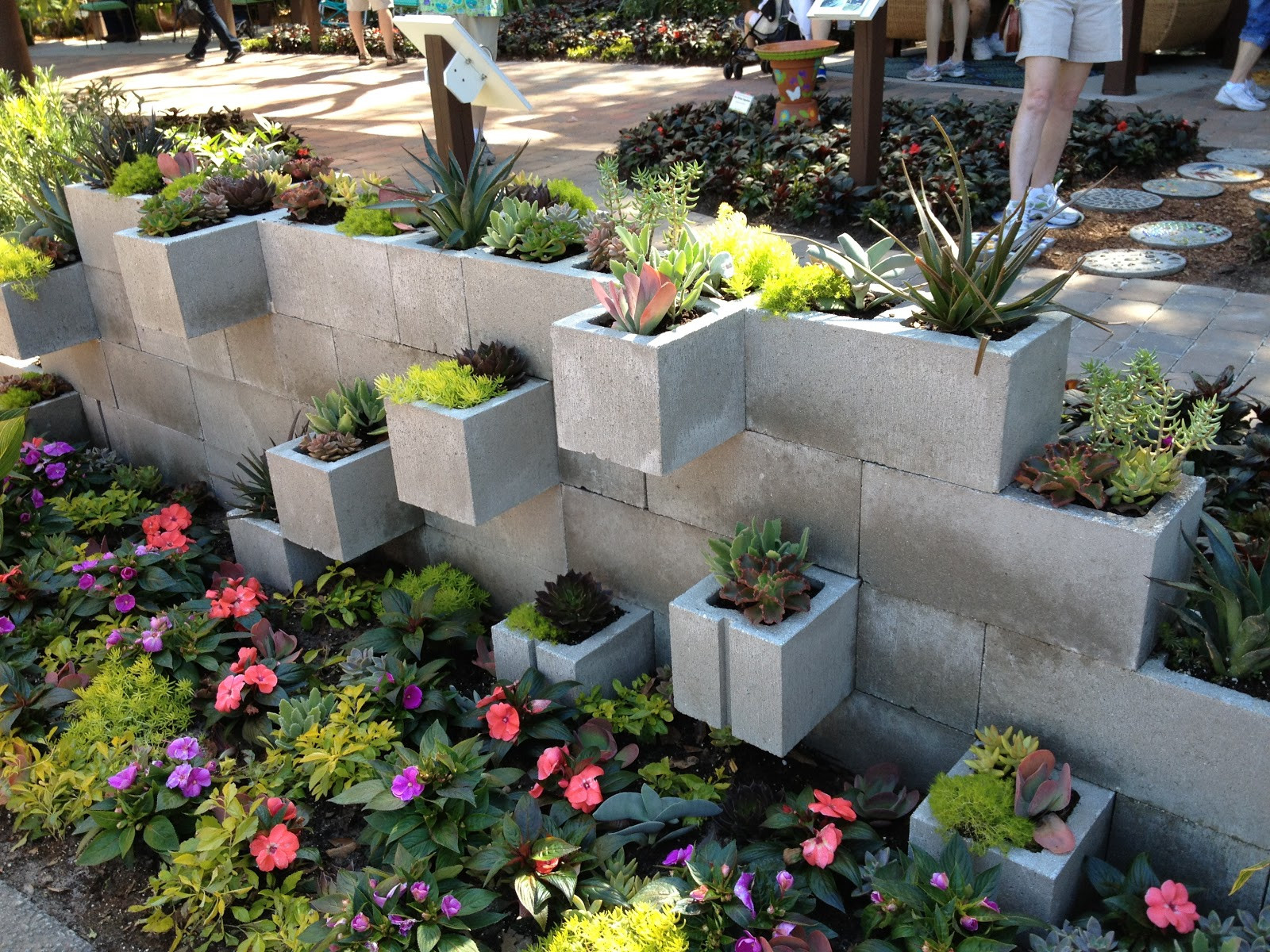 Best ideas about Cinder Block Planters
. Save or Pin Seeking a Greener Thumb Cinder Block Succulent Planter Now.