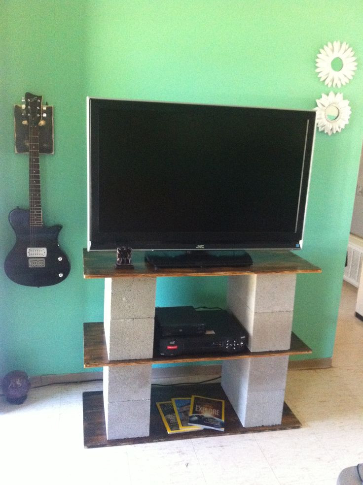 Best ideas about Cinder Block Tv Stand
. Save or Pin DIY tv stand with cinder blocks Now.
