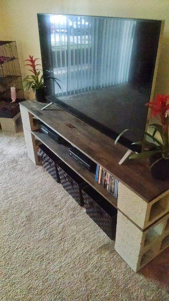 Best ideas about Cinder Block Tv Stand
. Save or Pin 25 best ideas about Industrial tv stand on Pinterest Now.