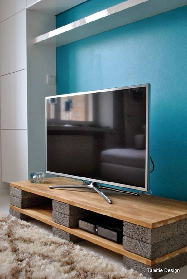 Best ideas about Cinder Block Tv Stand
. Save or Pin Awesome Home Projects Created From Concrete Cinder Blocks Now.