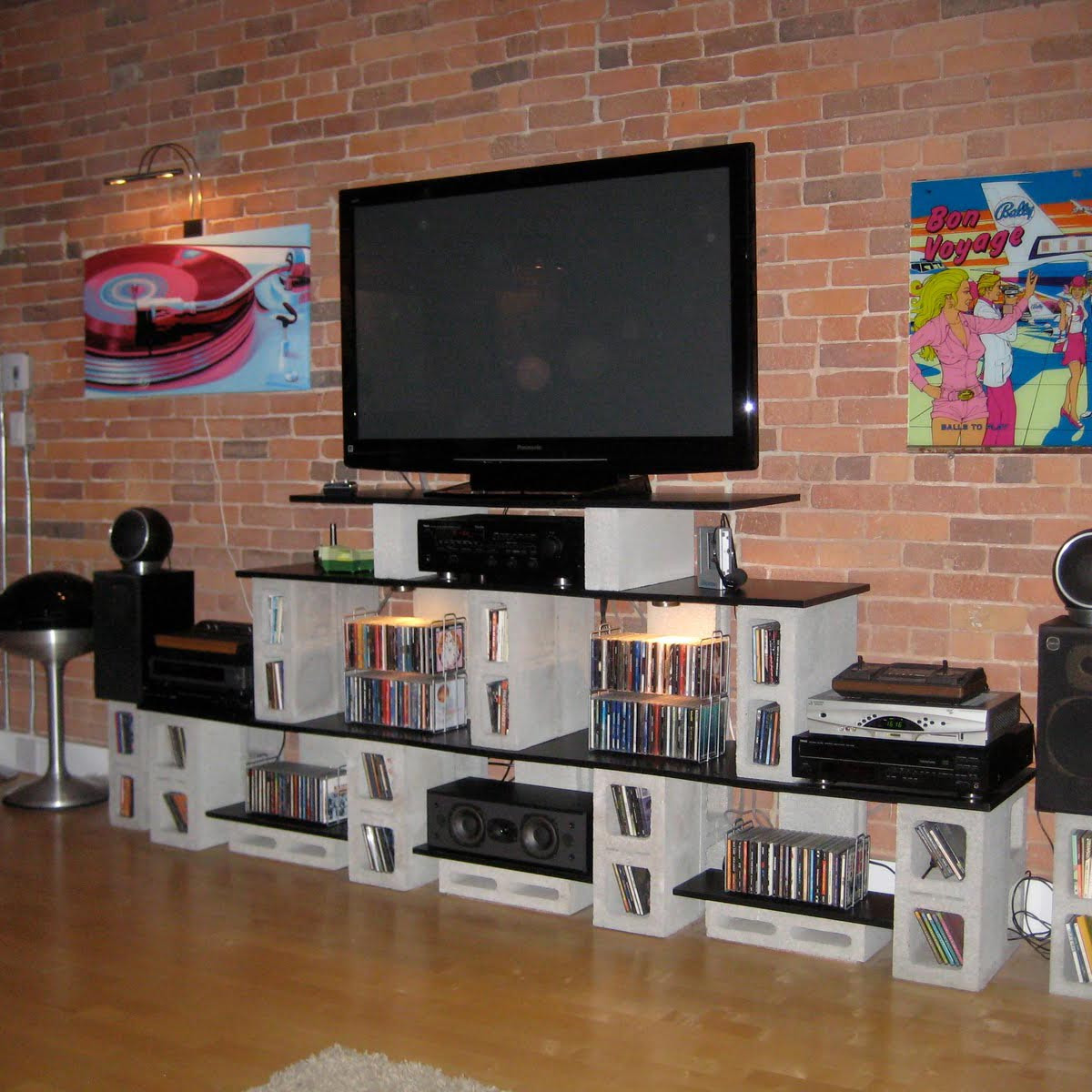 Best ideas about Cinder Block Tv Stand
. Save or Pin 7 Really Cool Things You Can Make With Cheap Concrete Blocks Now.