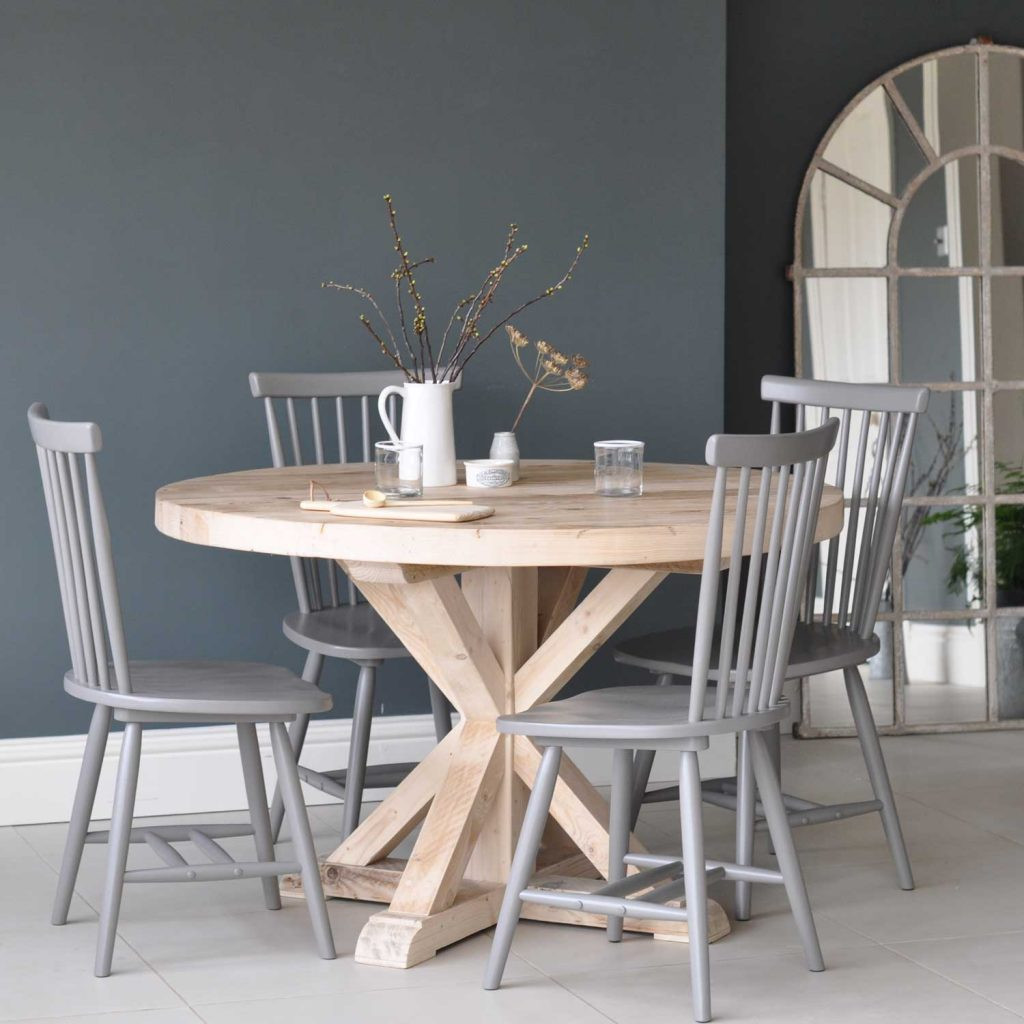 Best ideas about Circular Dining Table
. Save or Pin Circular Reclaimed Wood Round Dining Table Home Barn Vintage Now.