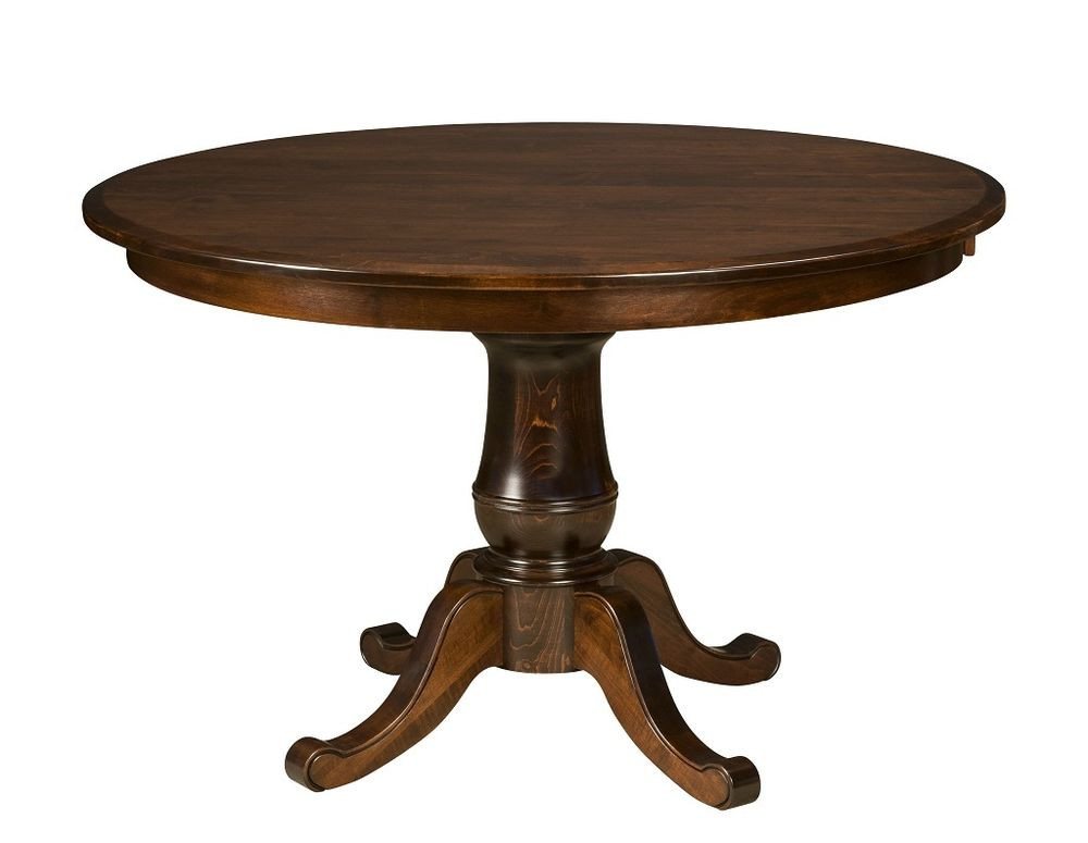 Best ideas about Circular Dining Table
. Save or Pin Amish Round Pedestal Dining Table Classic Solid Wood Now.