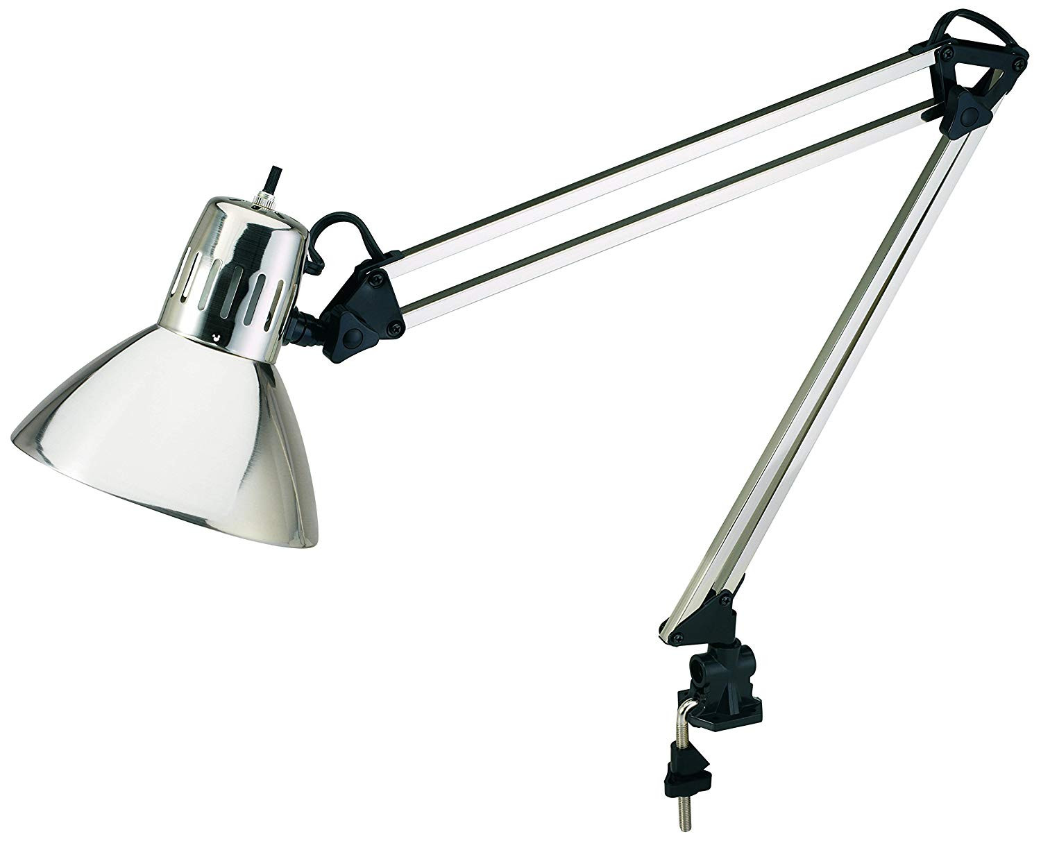 Best ideas about Clamp On Desk Lamp
. Save or Pin V LIGHT Architect Style CFL Swing Arm Task Lamp with Non Now.