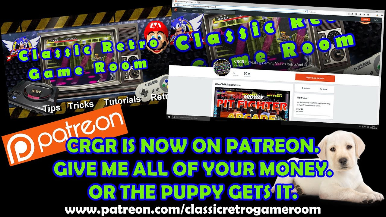 Best ideas about Classic Game Room Patreon
. Save or Pin CRGR Is Now Patreon Unfortunately Classic Retro Game Now.