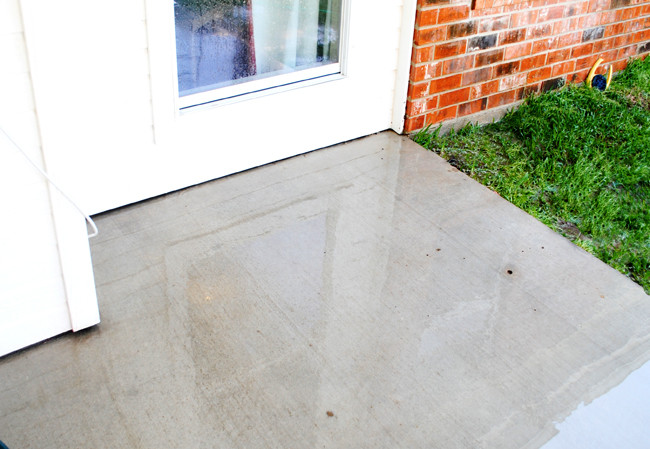Best ideas about Cleaning Concrete Patio
. Save or Pin i should be mopping the floor DIY Miracle Concrete Patio Now.
