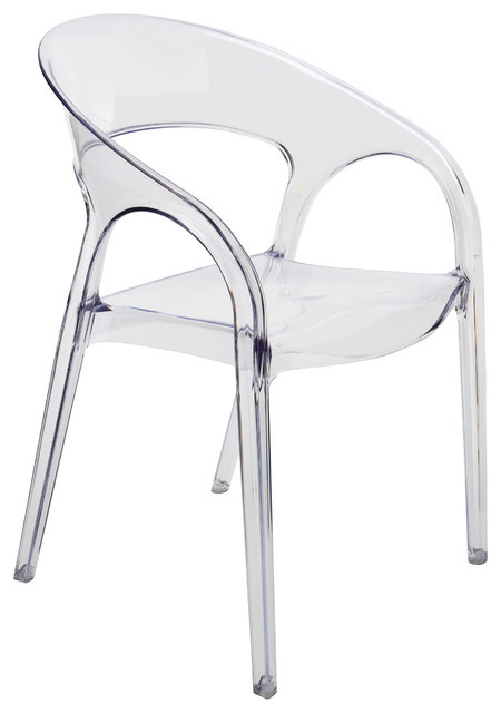 Best ideas about Clear Acrylic Chair
. Save or Pin Kessler Round Back Acrylic Modern Clear Dining Chair Now.