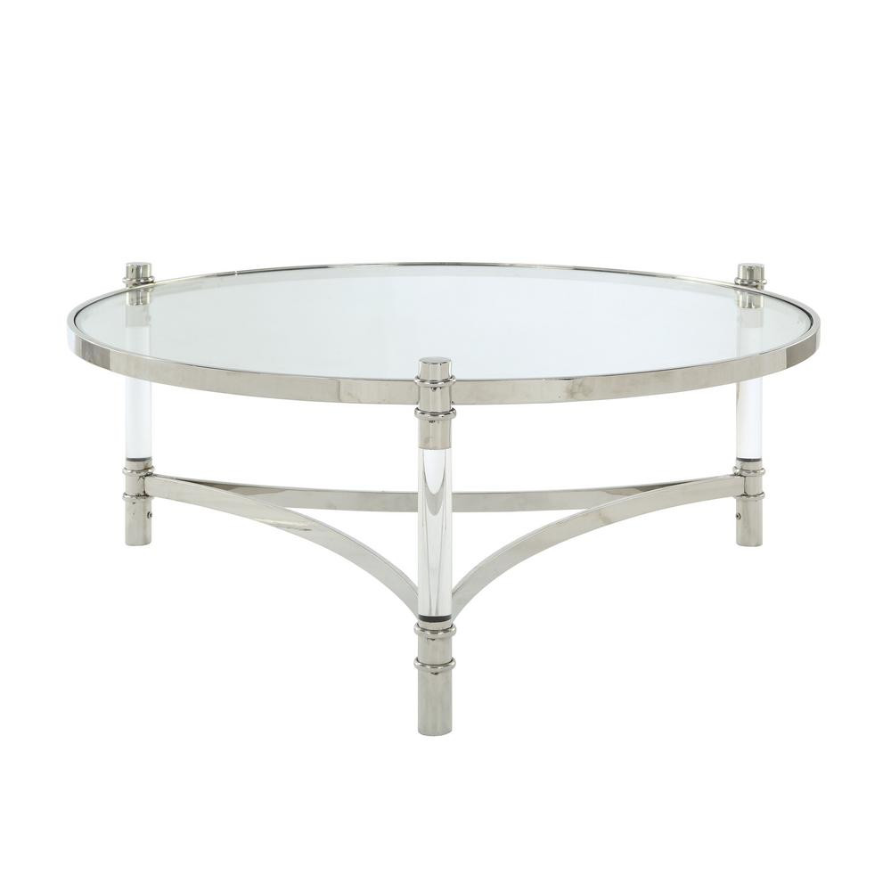 Best ideas about Clear Coffee Table
. Save or Pin ACME Furniture Forest Coffee Table Clear Glass in White Now.