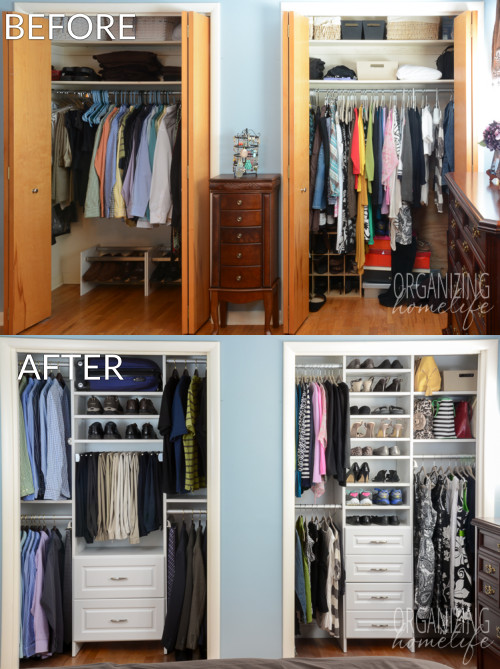 Best ideas about Closet Organizing Ideas
. Save or Pin Master Bedroom Closet Organization The Reveal & Surprise Now.