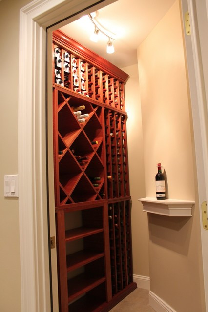 Best ideas about Closet Wine Cellar
. Save or Pin Wine Cellar Closet Traditional Wine Cellar new york Now.