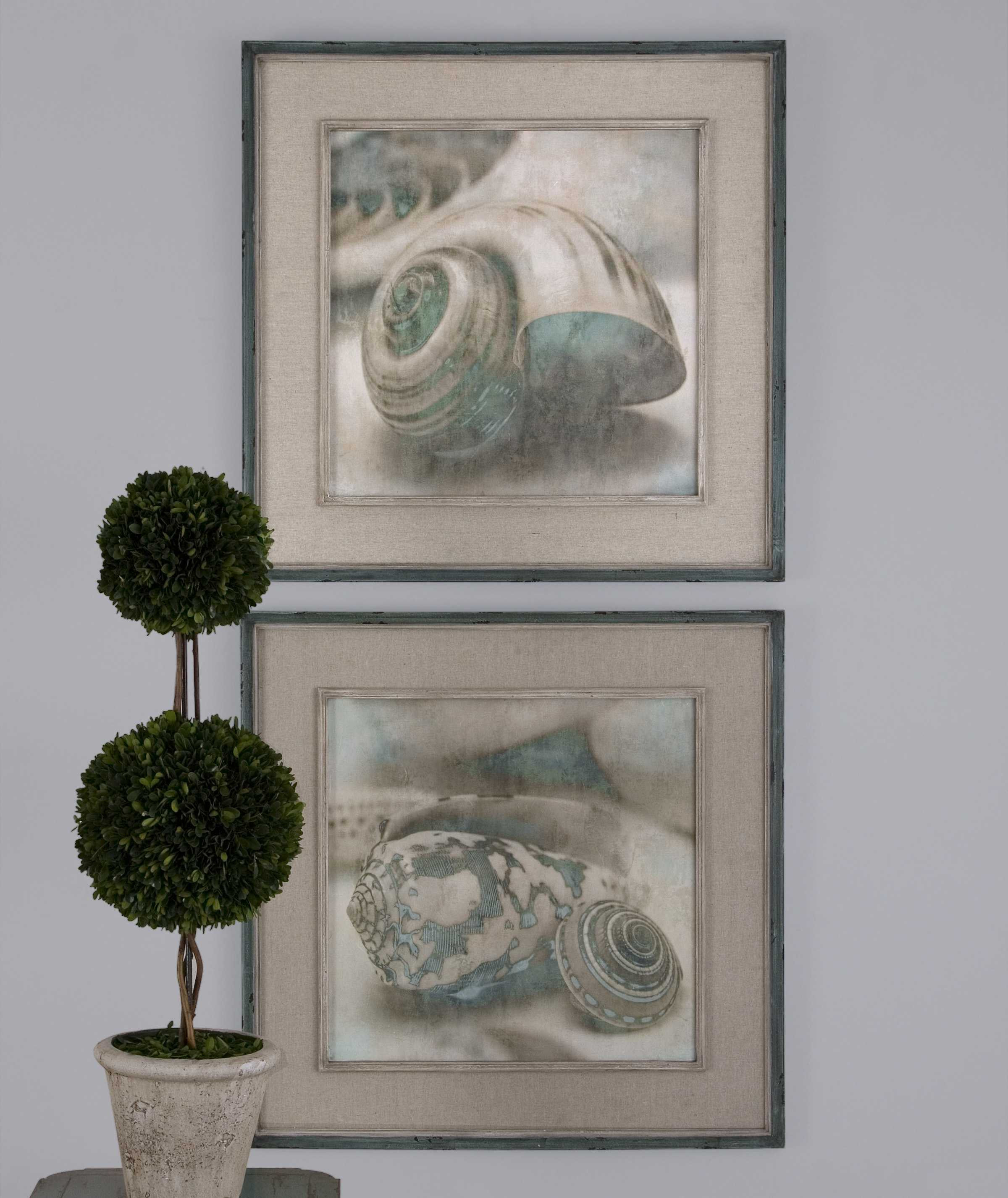 Best ideas about Coastal Wall Art
. Save or Pin Uttermost Coastal Gems Framed Wall Art 2 Piece Set Now.