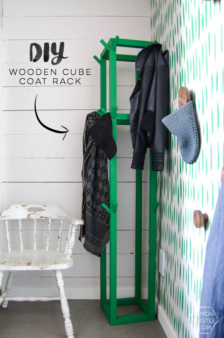 Best ideas about Coat Rack DIY
. Save or Pin Simple DIY Coat Rack Lemon Thistle Now.