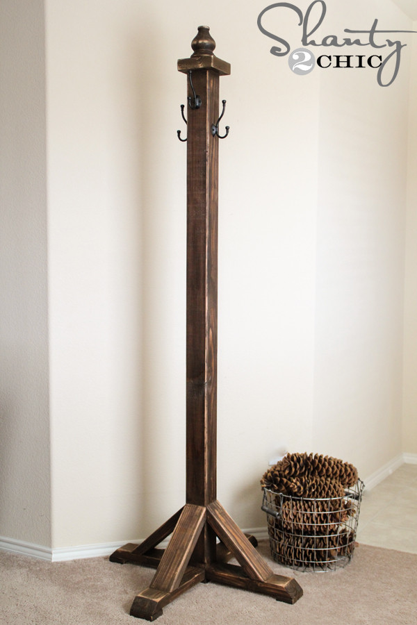 Best ideas about Coat Rack DIY
. Save or Pin DIY Coat Rack Shanty 2 Chic Now.