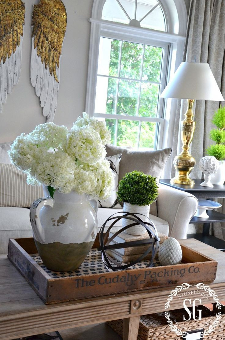 Best ideas about Coffee Table Centerpiece
. Save or Pin bHOME SUMMER OPEN HOUSE TOUR Now.