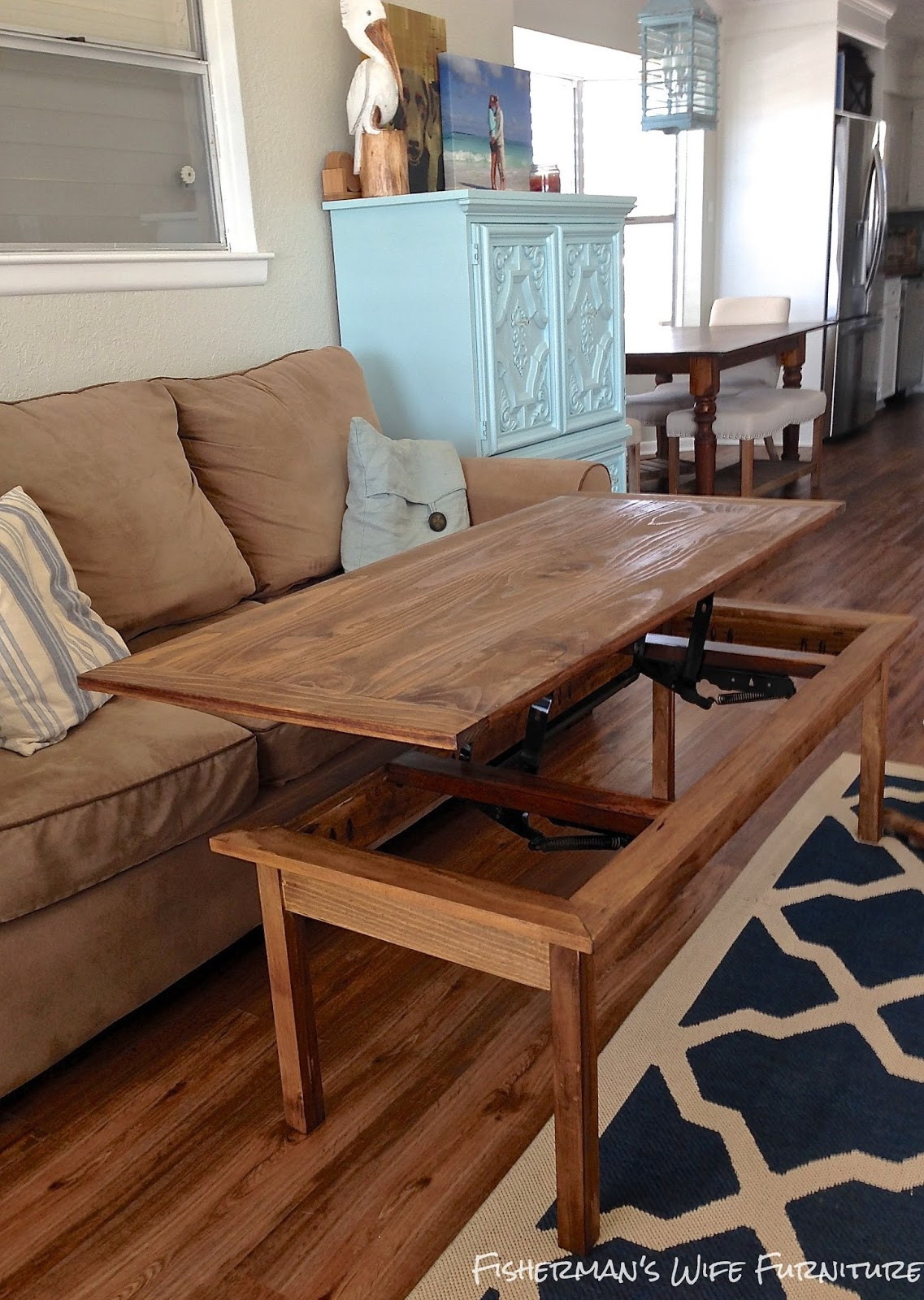 Best ideas about Coffee Table Diy
. Save or Pin Fisherman s Wife Furniture DIY Coffee Table Now.