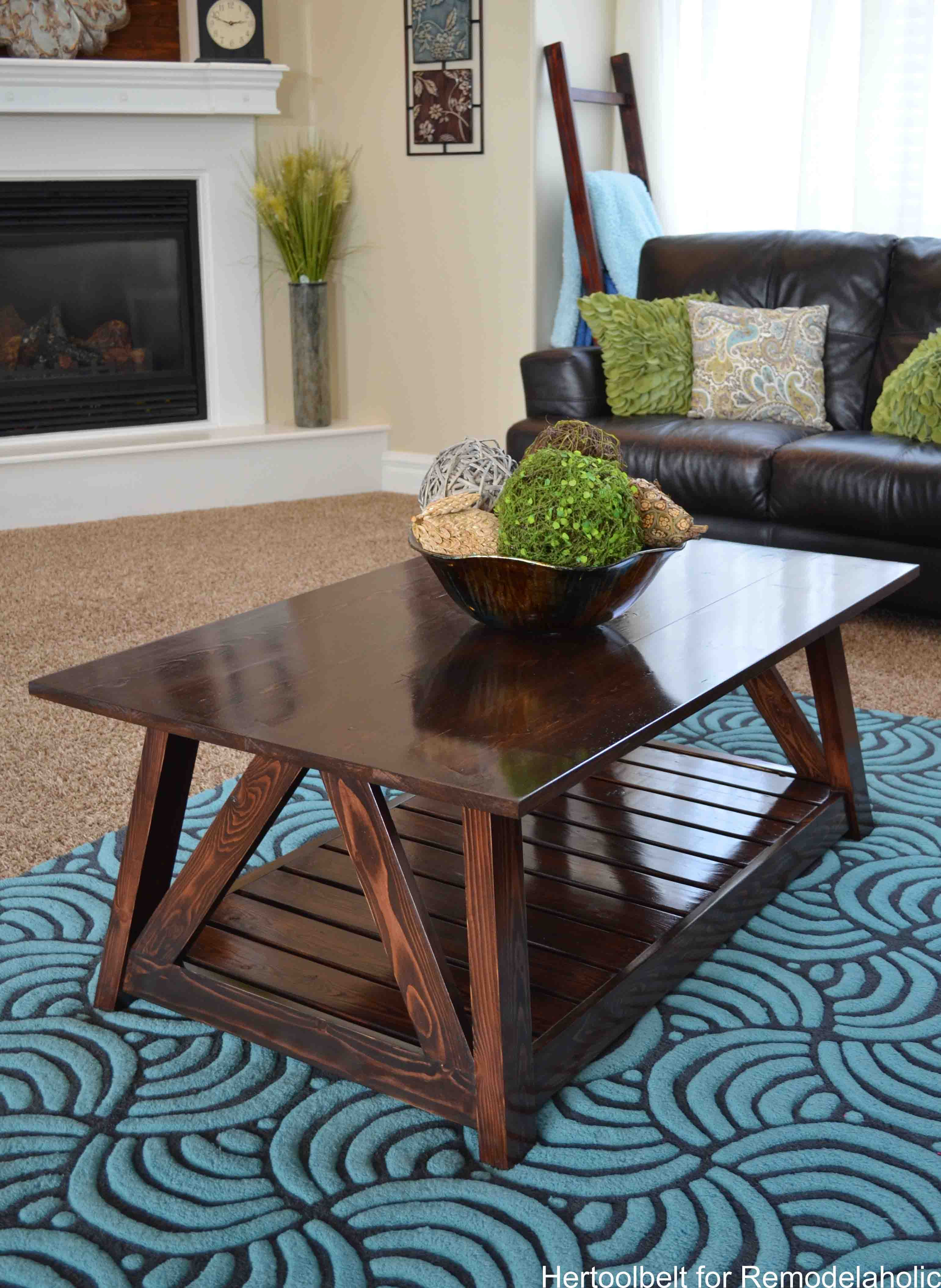 Best ideas about Coffee Table Diy
. Save or Pin Remodelaholic Now.