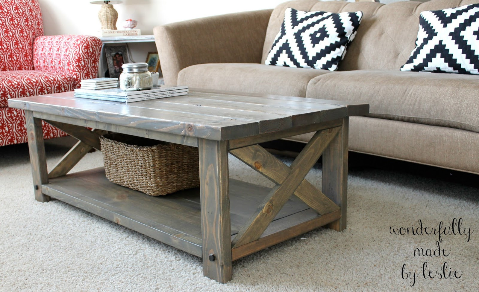 Best ideas about Coffee Table Diy
. Save or Pin Wonderfully Made Finished DIY Coffee Table Now.