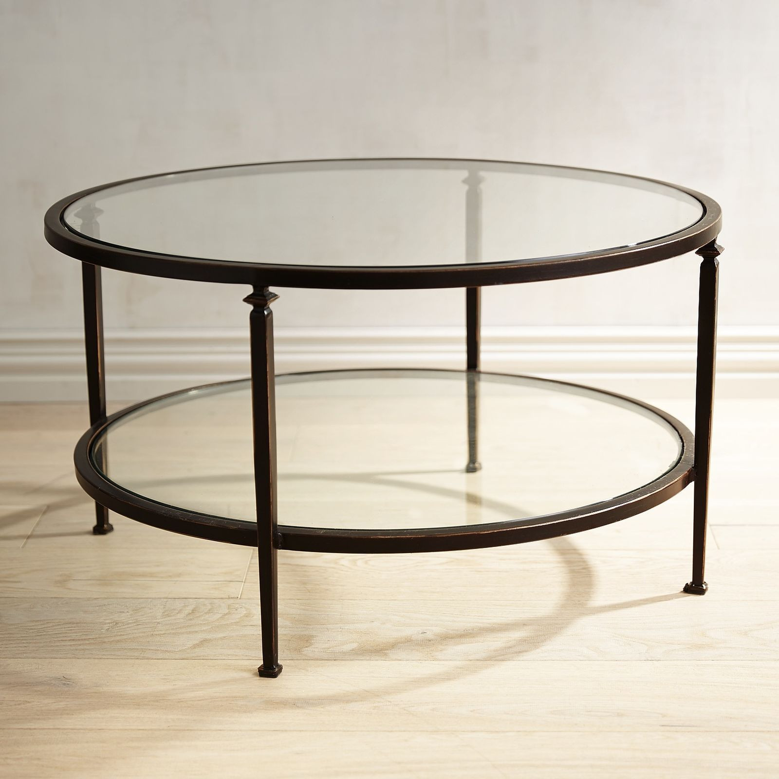 Best ideas about Coffee Table Glass
. Save or Pin Lincoln Tempered Glass Top Round Coffee Table Now.