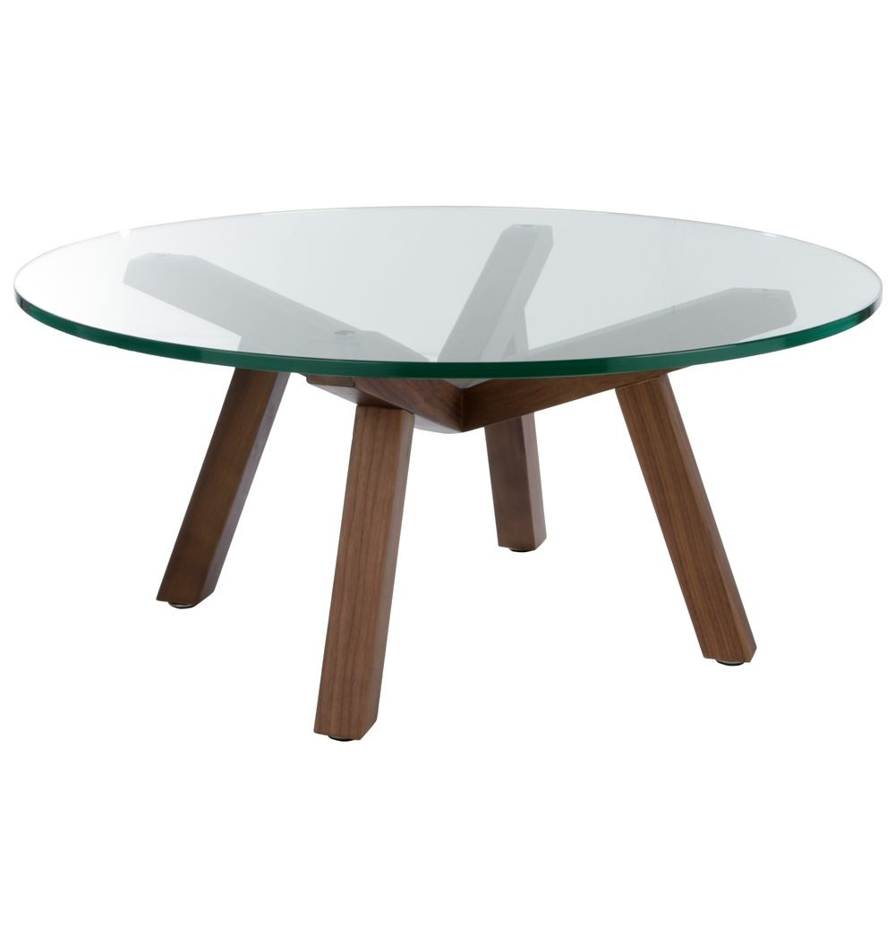 Best ideas about Coffee Table Glass
. Save or Pin ORIGINAL Sean Dix Forte Coffee Table Round Glass Matt Now.