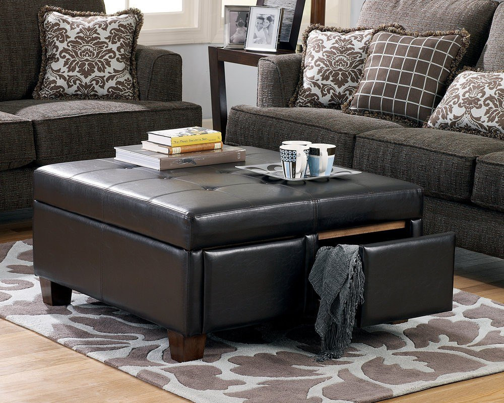 Best ideas about Coffee Table Ottoman
. Save or Pin Unique and Creative Tufted Leather Ottoman Coffee Table Now.