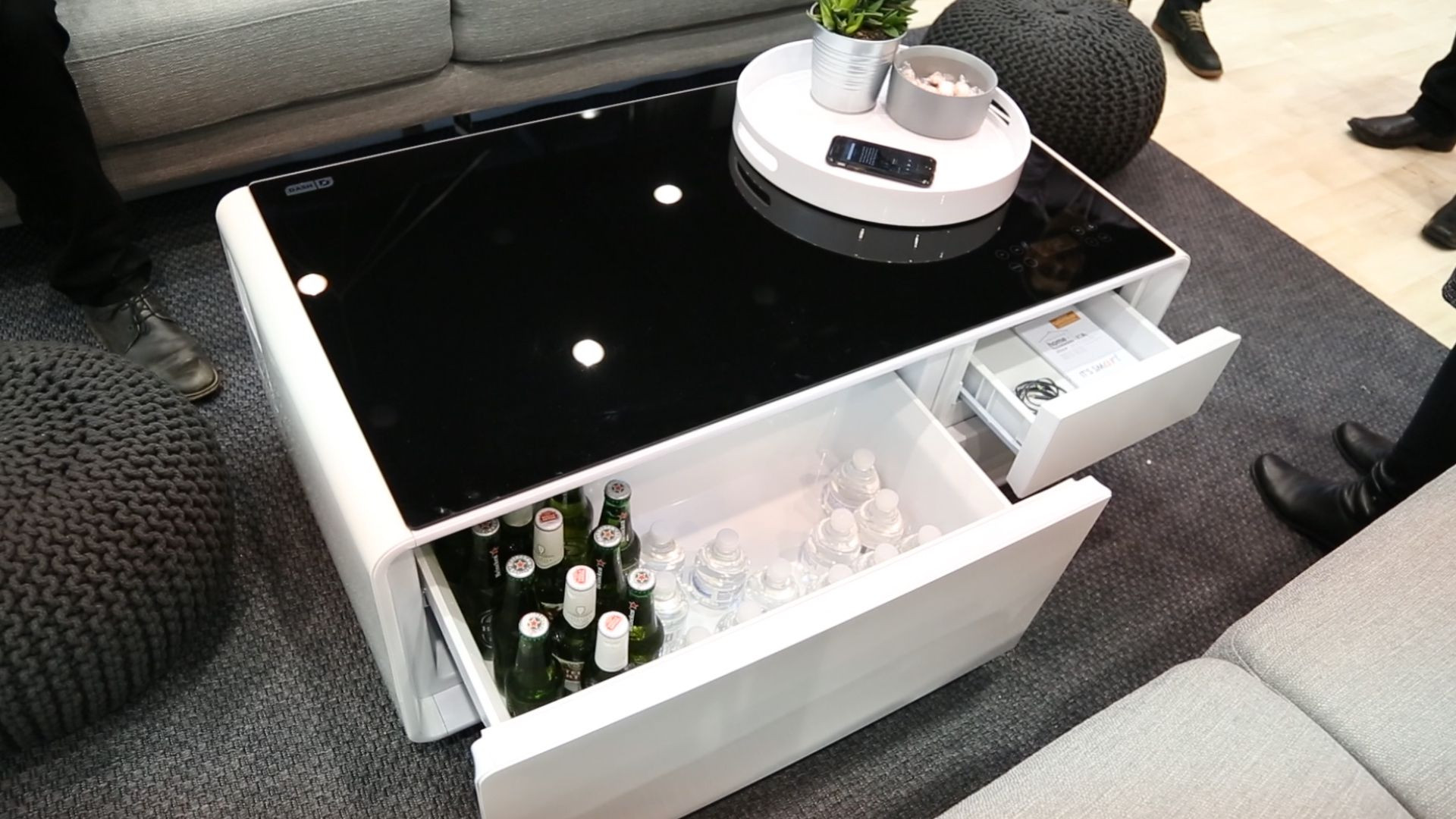 Best ideas about Coffee Table Refrigerator
. Save or Pin Fridge charger and speakers bine to form the Sobro Now.