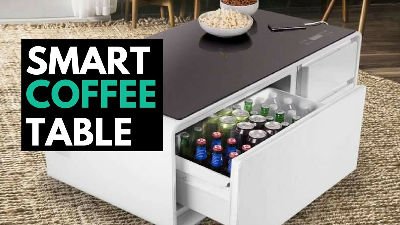 Best ideas about Coffee Table Refrigerator
. Save or Pin Sobro – The Smart Coffee Table With A Built In Fridge And Now.