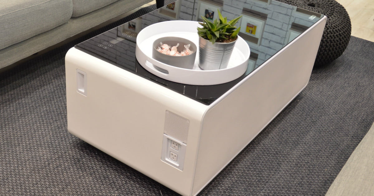 Best ideas about Coffee Table Refrigerator
. Save or Pin Sobro Coffee Table Has a Refrigerated Drawer and Other Now.