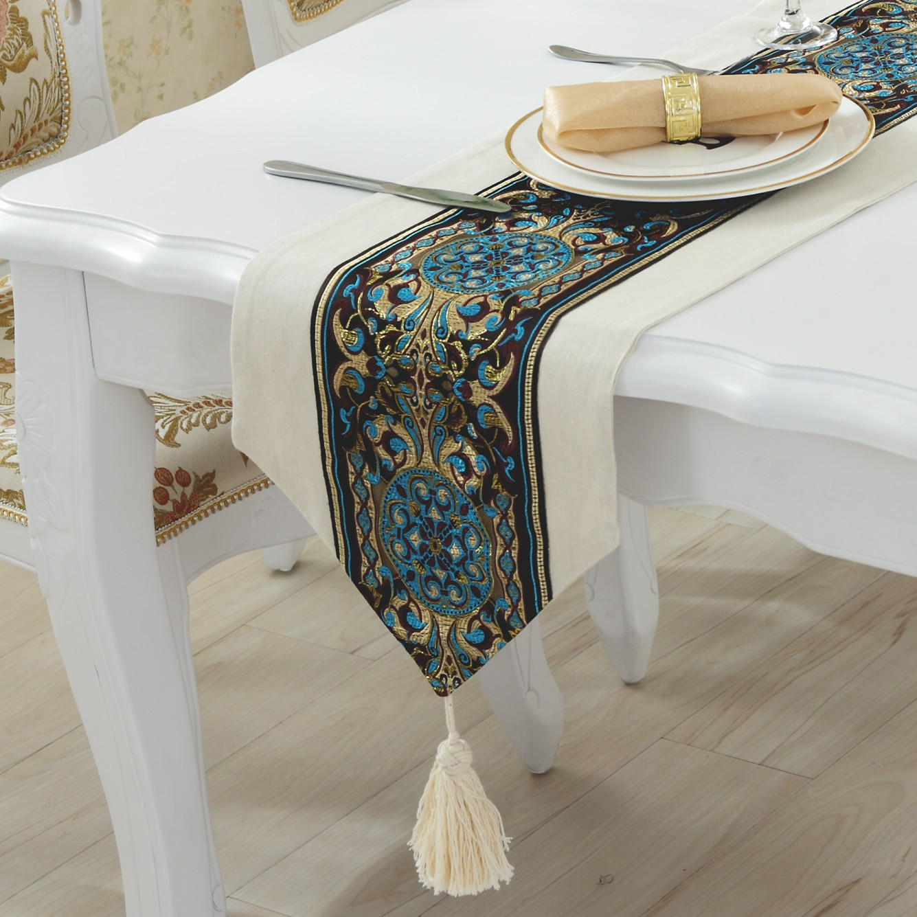 Best ideas about Coffee Table Runner
. Save or Pin Simple And Modern European Luxury Table Runner Embroidered Now.
