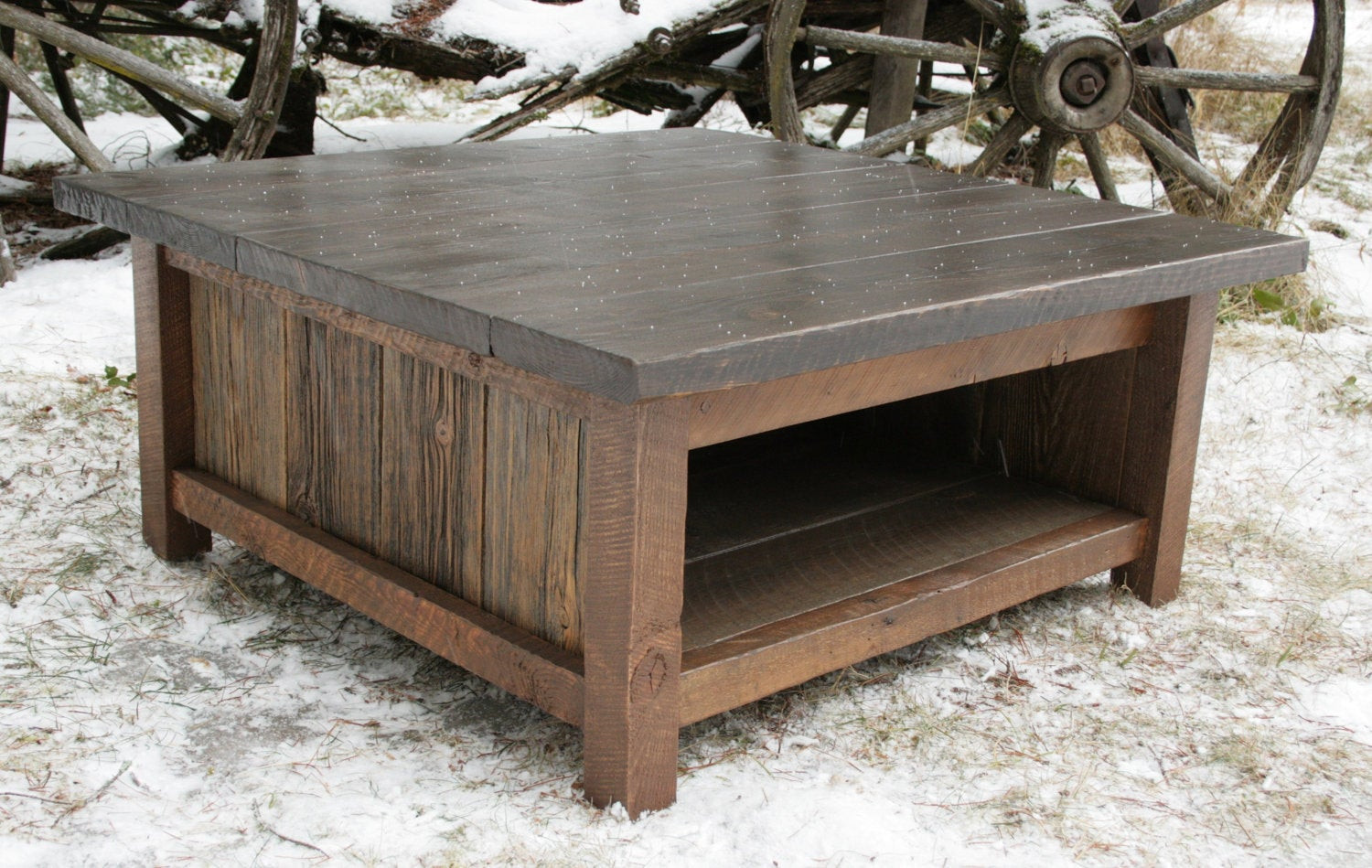 Best ideas about Coffee Table Rustic
. Save or Pin Rustic Modern Reclaimed Coffee Table by EchoPeakDesign on Etsy Now.