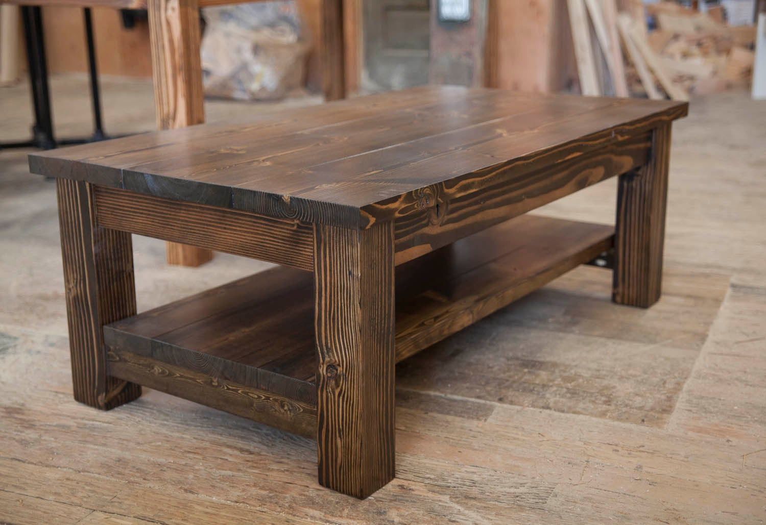 Best ideas about Coffee Table Rustic
. Save or Pin Farmhouse Coffee Table Rustic Coffee Table Solid Wood Now.