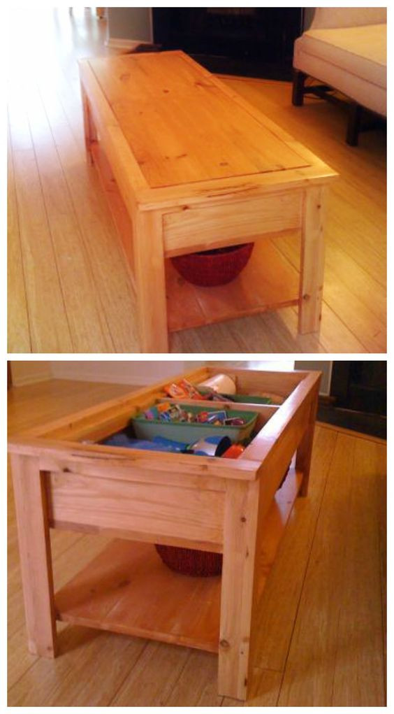 Best ideas about Coffee Table With Hidden Storage
. Save or Pin coffee table with hidden storage for toys or legos Now.