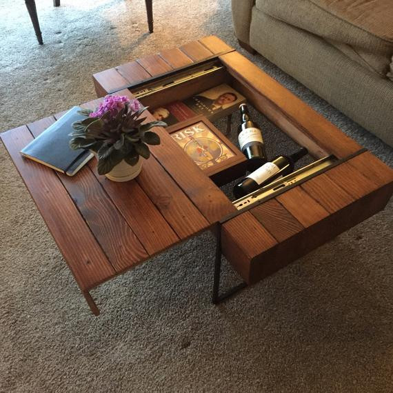 Best ideas about Coffee Table With Hidden Storage
. Save or Pin Block Coffee Table with Hidden Storage Now.