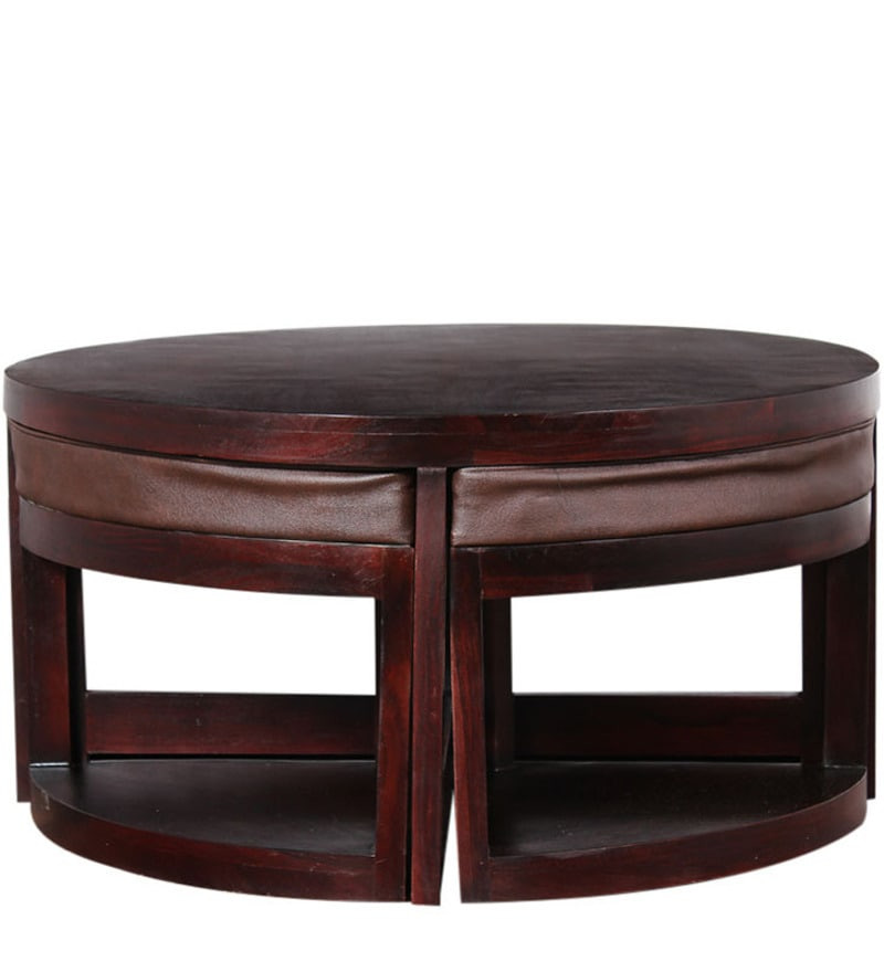 Best ideas about Coffee Table With Stools
. Save or Pin Round Coffee Table with Stools by Mudramark line Now.