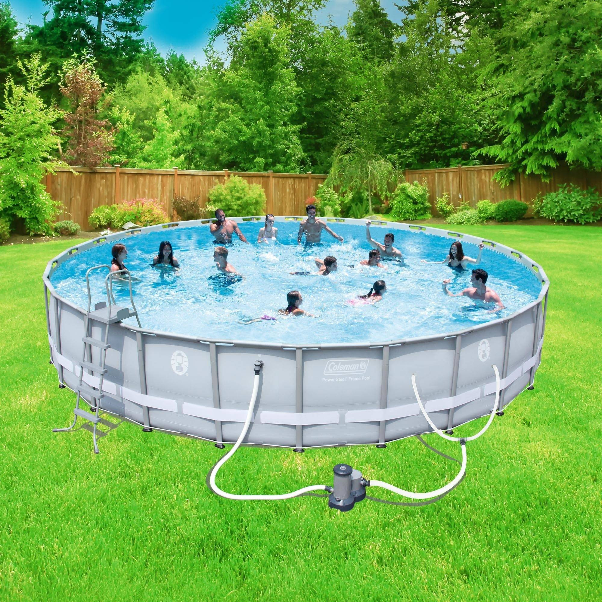 Best ideas about Coleman Above Ground Pool Parts
. Save or Pin ProSeries 14 X 42" Metal Frame Swimming Pool with Deluxe Now.