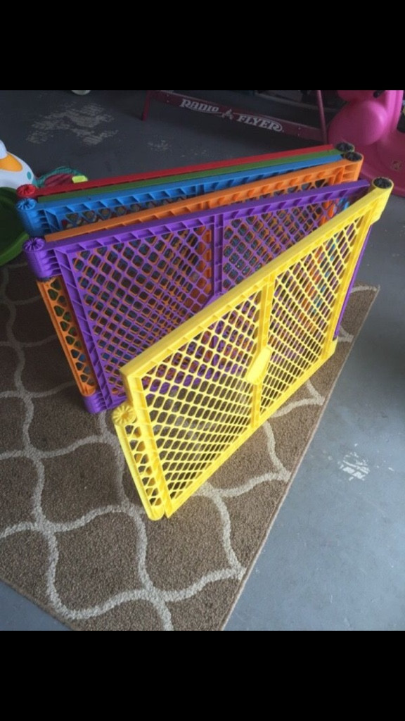 Best ideas about Colorful Baby Gate
. Save or Pin letgo 6 panel colorful baby gate pla in Melbourne FL Now.