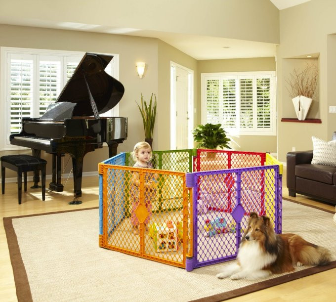 Best ideas about Colorful Baby Gate
. Save or Pin North States Color Superyard Baby Pet Gate Portable Play Now.