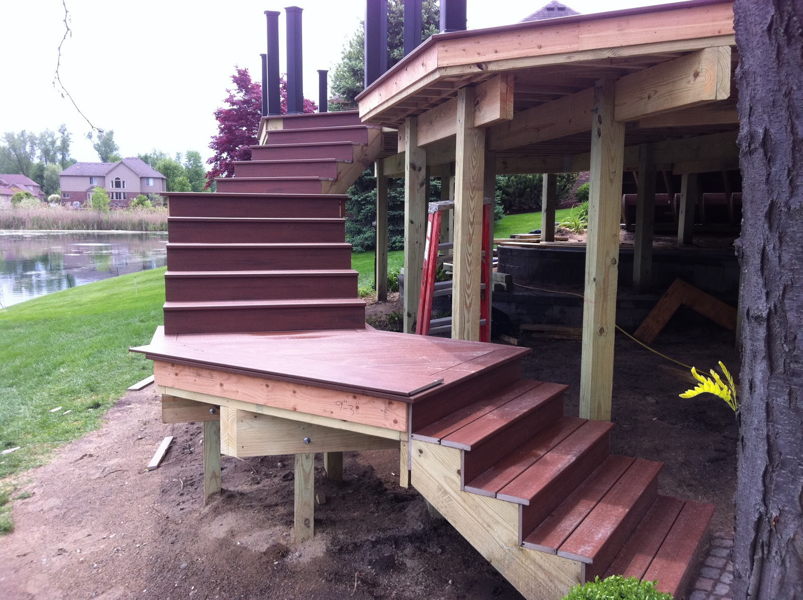 Best ideas about Composite Deck Stairs
. Save or Pin Shelby Twp MI posite deck Now.