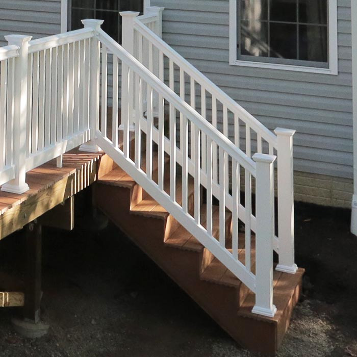 Best ideas about Composite Deck Stairs
. Save or Pin How to Build a Deck posite Stairs and Stair Railings Now.
