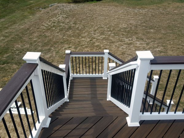 Best ideas about Composite Deck Stairs
. Save or Pin Top 50 Best Deck Steps Ideas Backyard Design Inspiration Now.