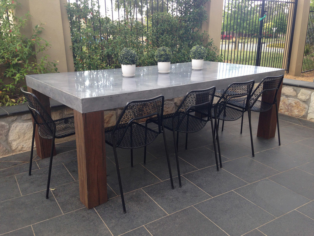 Best ideas about Concrete Patio Furniture
. Save or Pin Pleasant And Durable Concrete Patio Furniture — Home Ideas Now.